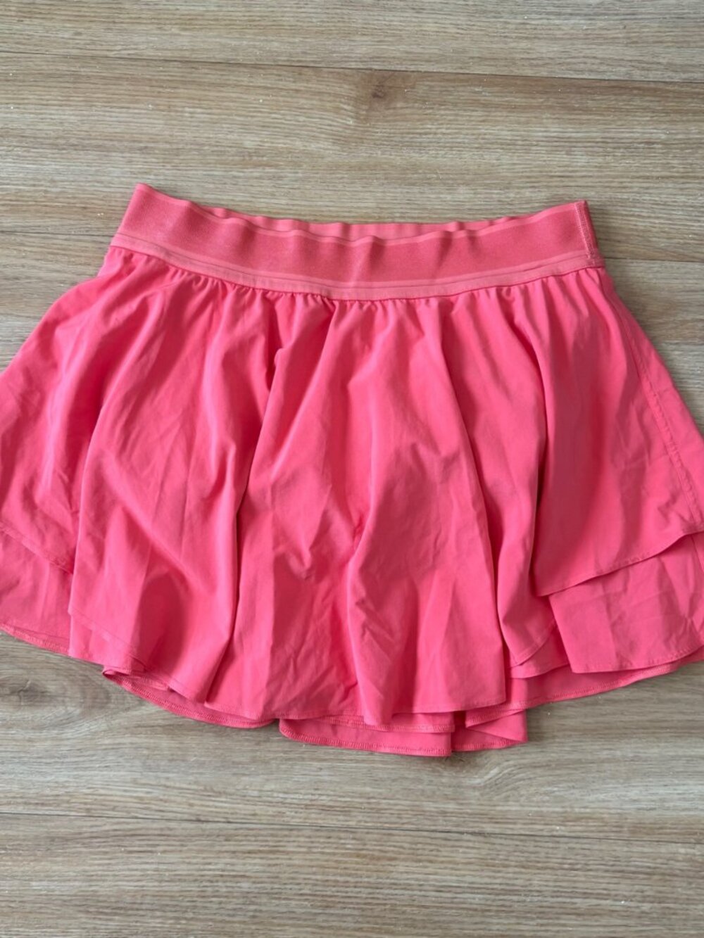 Lululemon Athletic Court Rival High Rise Skirt Long Pale Raspberry Women’s Sz 10